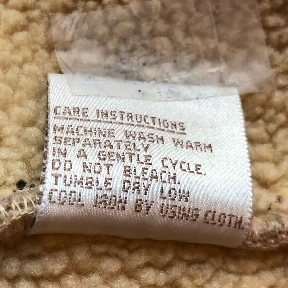 Jones New York Faux Suede Jacket Tan Small - Picture 5 of 7